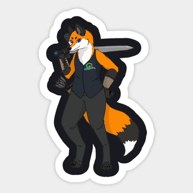 Flare Fox (Kaosgaming) Sticker by Flarefox97